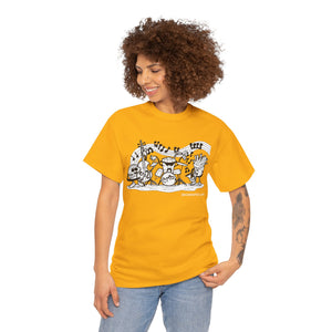Jazz Combo Combo w Website Unisex Heavy Cotton Tee