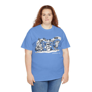 Jazz Combo Combo w Website Unisex Heavy Cotton Tee