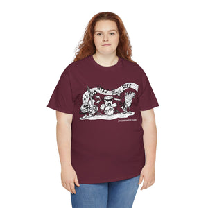 Jazz Combo Combo w Website Unisex Heavy Cotton Tee