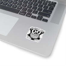Load image into Gallery viewer, Angry Cat Kiss-Cut Stickers
