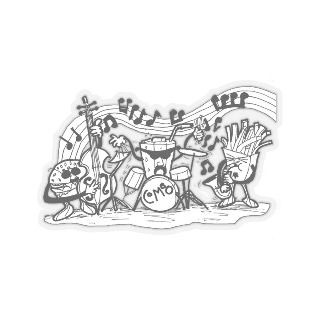 Jazz Combo Combo Kiss-Cut Stickers