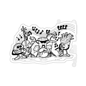 Jazz Combo Combo Kiss-Cut Stickers
