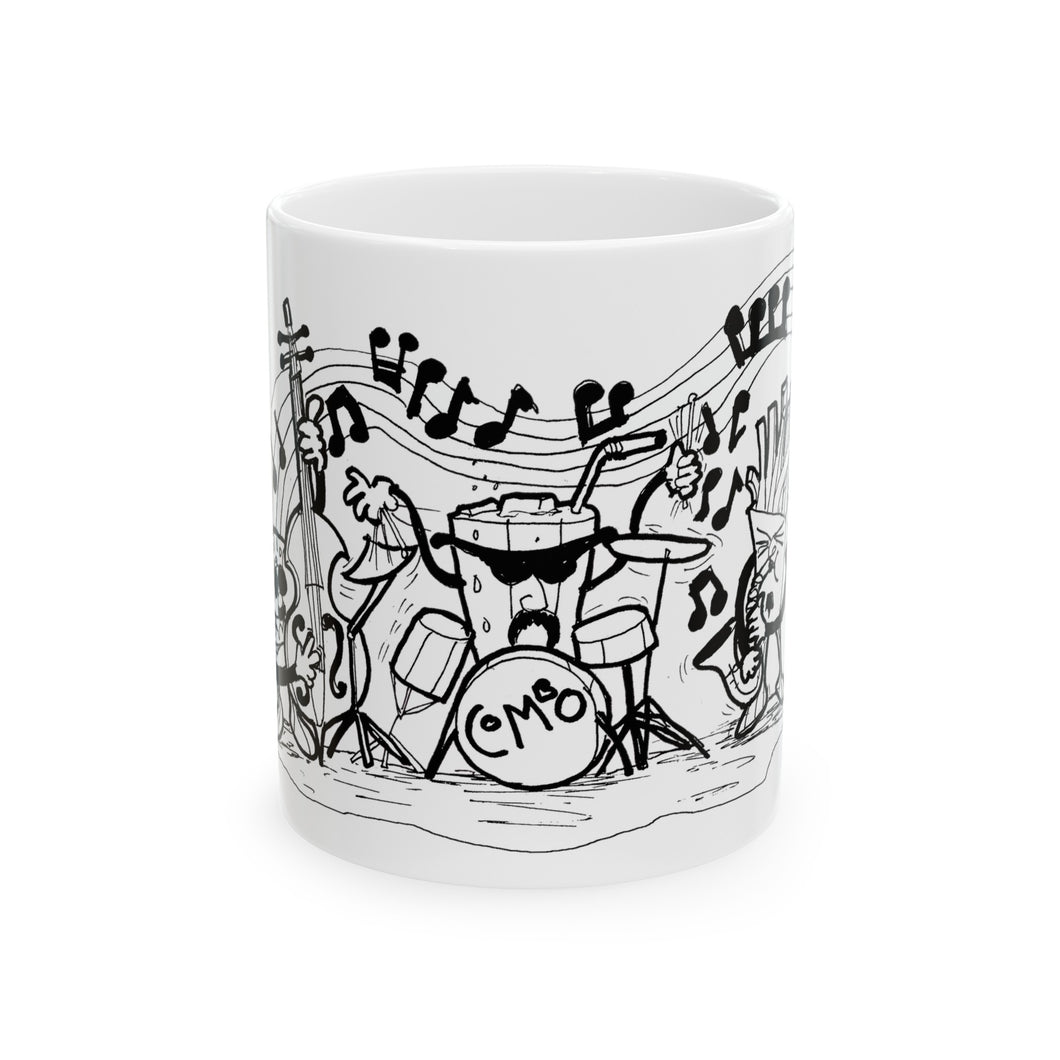 Jazz Combo Combo Ceramic Mug 11oz
