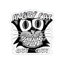 Load image into Gallery viewer, Angry Cat Kiss-Cut Stickers