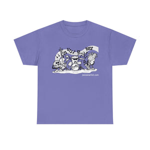 Jazz Combo Combo w Website Unisex Heavy Cotton Tee