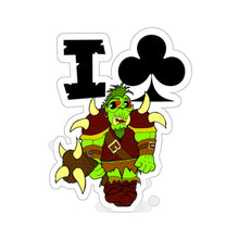 Load image into Gallery viewer, I Club Orc Kiss-Cut Stickers