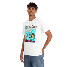 Load image into Gallery viewer, Octopus in Disguise from Gray vs. Grey in Color single panel Unisex Heavy Cotton Tee