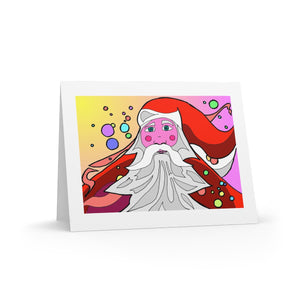 Santa Max Greeting cards (8 pcs)