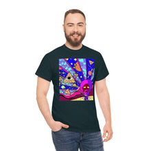 Load image into Gallery viewer, Mr. Odd: Math Fu Master from Gray vs. Grey in Color single panel Unisex Heavy Cotton Tee