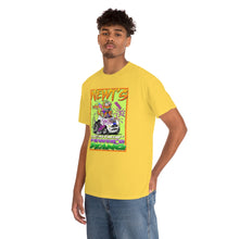 Load image into Gallery viewer, Newt&#39;s Electric Mustang from Gray vs. Grey in Color single panel Unisex Heavy Cotton Tee