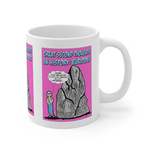 Load image into Gallery viewer, Great Second Thoughts in History: Euripides Ceramic Mug 11oz