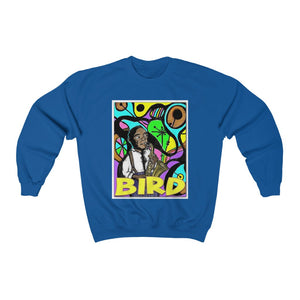 Charlie "Bird" Parker in Color Unisex Heavy Blend™ Crewneck Sweatshirt