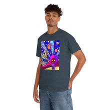 Load image into Gallery viewer, Mr. Odd from Gray vs. Grey in Color single panel Unisex Heavy Cotton Tee