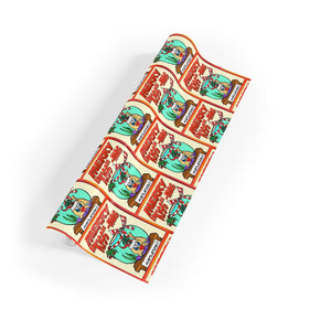 "Merry Kiss-Mas" Goldfish Gift Wrapping Paper Rolls, 1pc