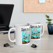 Load image into Gallery viewer, Gray vs. Grey in Color: The Octopus - Master of Disguise Ceramic Mug 11oz