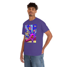 Load image into Gallery viewer, Mr. Odd from Gray vs. Grey in Color single panel Unisex Heavy Cotton Tee