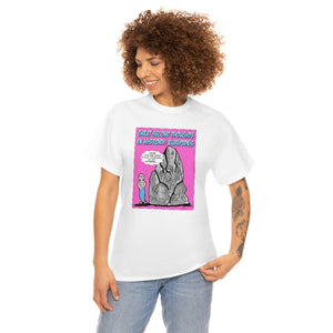 Great Second Guesses in History from Gray vs. Grey in Color single panel Unisex Heavy Cotton Tee