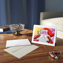 Load image into Gallery viewer, Santa Max Greeting cards (8 pcs)
