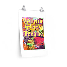 Load image into Gallery viewer, Yellow Space Machine Premium Matte vertical posters